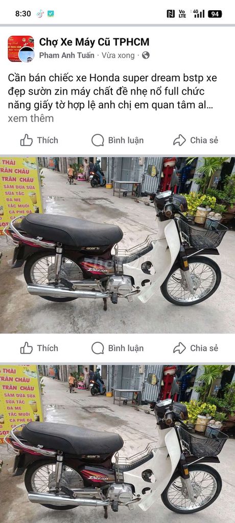 50cc rim ko cần bằng lái. Mua bán Xe máy tại Huyện Hóc Môn Tp Hồ Chí Minh được đăng bởi pham anh tuấn hình 6