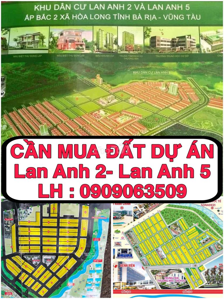 CẦN GẤP VÀI NỀN ĐẤT DỰ ÁN LAN ANH 2 và 5. GIÁ HỢP LÝ CÔNG CHỨNG NGAY