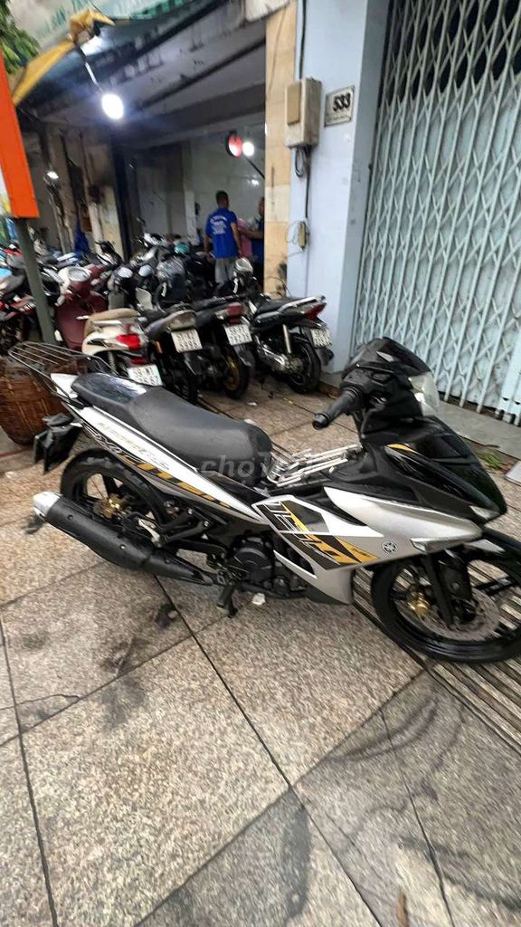 Yamaha Exciter 150 2017 Черно-серебристый