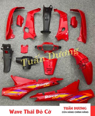 Dàn Áo W Thái Đỏ Cờ Đẹp - Xe Wave Thái. Mua bán Phụ tùng xe tại Quận Hà Đông Hà Nội được đăng bởi Phụ Tùng Xe Tuấn Dương