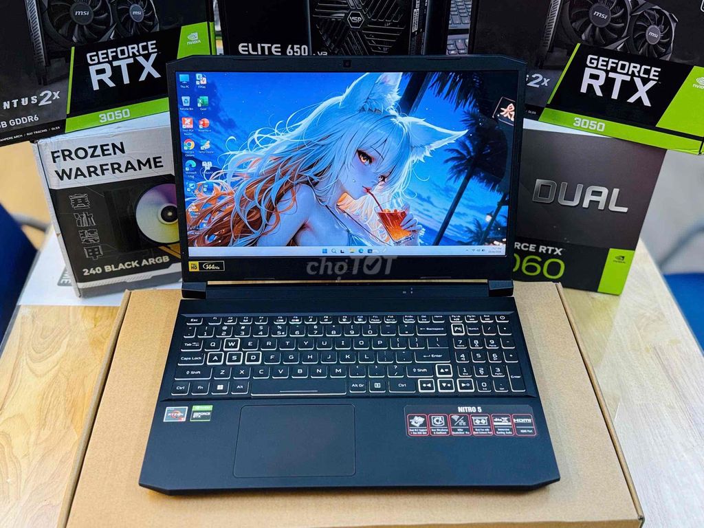 Acer Nitro 5 AN515-45 R5-5600H 8G/512G/GtX 1650. Mua bán Laptop tại Quận Ninh Kiều Cần Thơ được đăng bởi mua bán laptop Thành Võ Cần Thơ hình 1