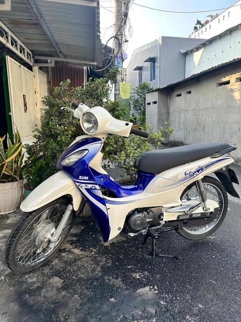 SYM Elegant 50 2016 Trắng Xanh. Mua bán Xe máy tại Huyện Hóc Môn Tp Hồ Chí Minh được đăng bởi Nguyễn minh sang hình 5