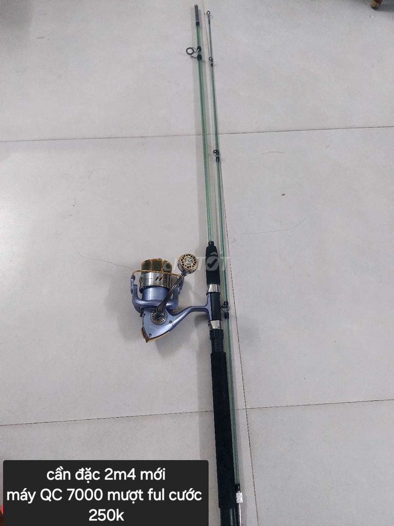 Cần câu cá 2m4 QC 7000 Mới