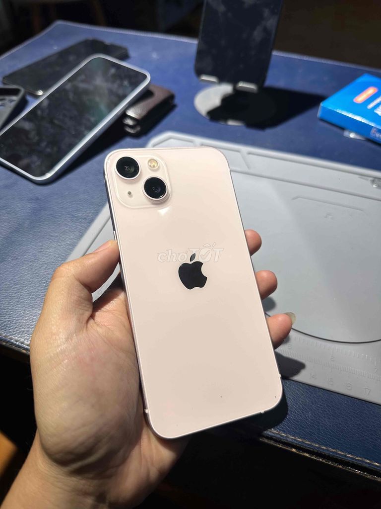 iphone 13 hồng VNA máy zin đẹp