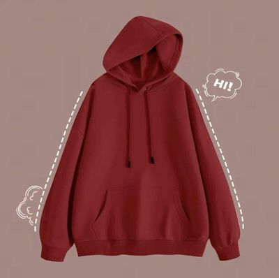 Áo hoodie nỉ trơn Đỏ đô. Mua bán Quần áo tại Quận Bắc Từ Liêm Hà Nội được đăng bởi Trung 