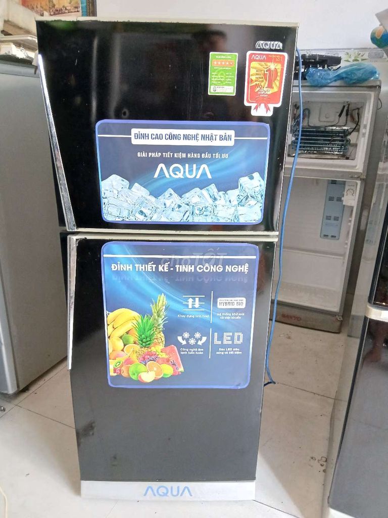 thanh lí tủ lạnh AQUA 180L ĐANG SỬ dụng còn đẹp. Mua bán Tủ lạnh tại Thành phố Thủ Đức Tp Hồ Chí Minh được đăng bởi Huy Hoàng hình 1