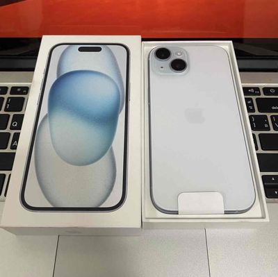 iPhone 15 128GB Blue FULLBOX 99% BH APPLE 12/2025