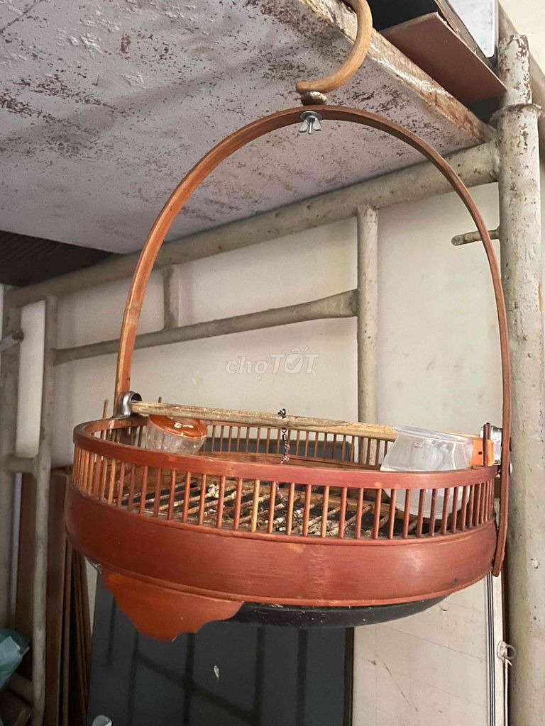 Lồng chim Gỗ Nâu. Mua bán Phụ kiện, Thức ăn, Dịch vụ tại Quận Gò Vấp Tp Hồ Chí Minh được đăng bởi Chennnn hình 1