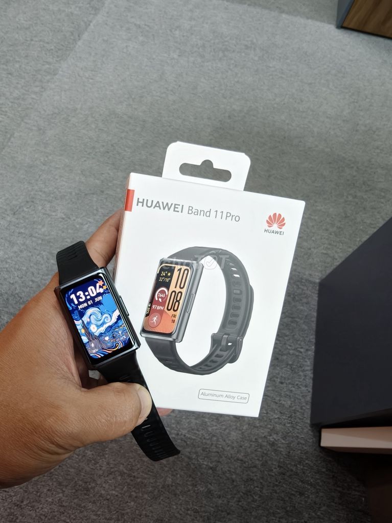 Huawei Band 11 Pro Đen mới 99%. Mua bán Thiết bị đeo thông minh tại Quận Tân Bình Tp Hồ Chí Minh được đăng bởi Lượng Hồ hình 1