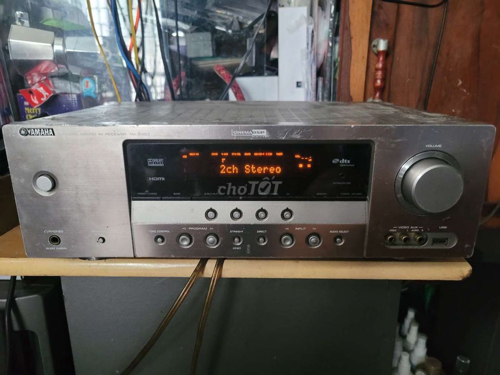 Amply Yamaha RX-V463 Còn zin. Mua bán Tivi, Âm thanh tại Quận 4 Tp Hồ Chí Minh được đăng bởi Lê Hoàng hình 1