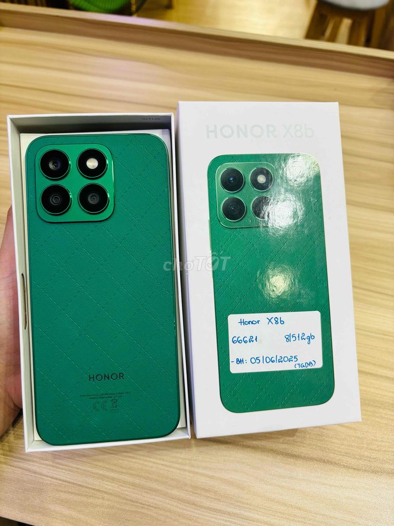 Honor X8b bản 8/512gb likenew 99