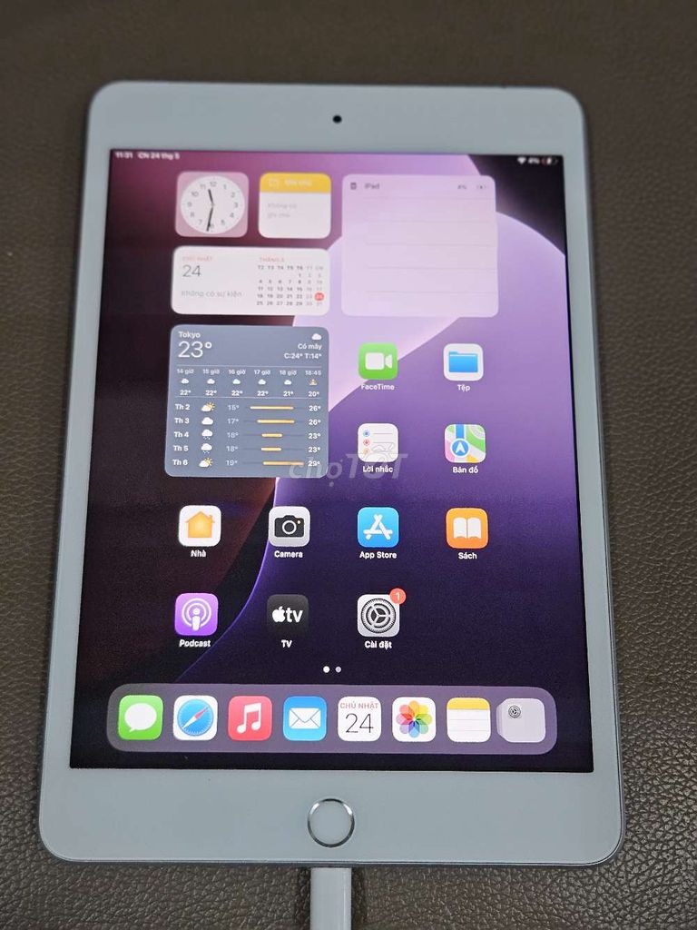 Apple iPad mini 5 64GB Bạc. Mua bán Máy tính bảng tại Thành phố Bà Rịa Bà Rịa - Vũng Tàu được đăng bởi Hoang Nam hình 1