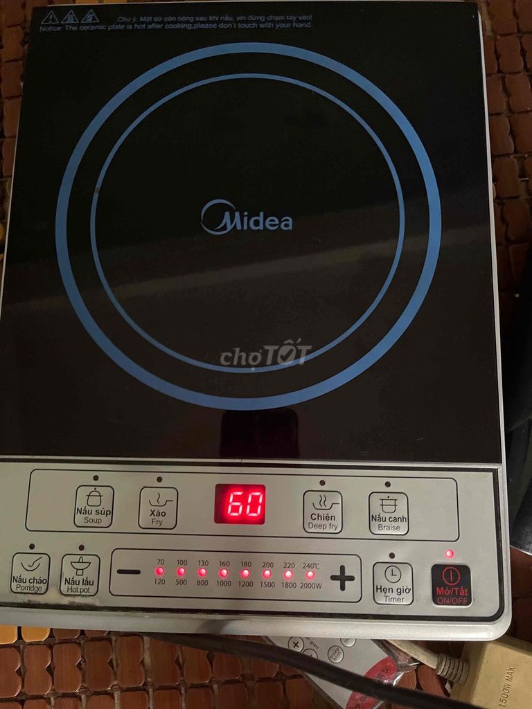 Bếp điện từ Midea. Mua bán Bếp, lò, đồ điện nhà bếp tại Quận Tân Bình Tp Hồ Chí Minh được đăng bởi Tuấn hình 1