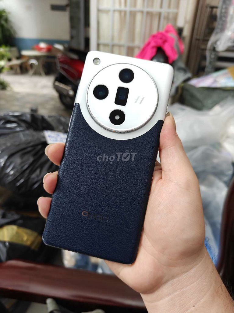 Oppo Find X7(16/256)lưng Da Xanh full chức năng gl. Mua bán Điện thoại tại Quận 5 Tp Hồ Chí Minh được đăng bởi Strawberry Táo hình 1