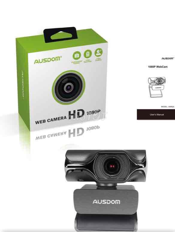 AUSDOM AW620 Webcam 1080P Nội địa Mỹ Máy Mới