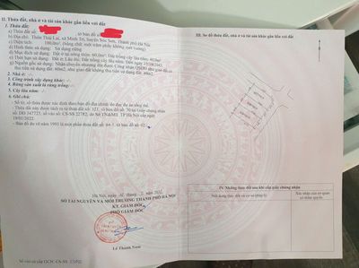 Bán mảnh đất tại Thái Lai, Kim Anh, Hà Nội