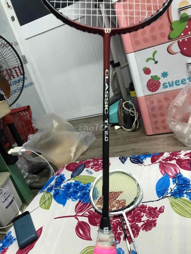 Vợt cầu lông Wilson Classic Ti 2.0. Mua bán Đồ thể thao, Dã ngoại tại Quận 5 Tp Hồ Chí Minh được đăng bởi Ngọc Lê hình 1