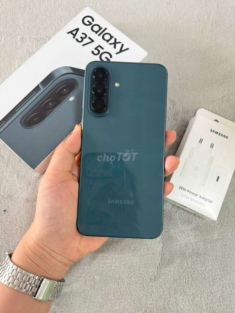 Samsung Galaxy A37 5G 6GB/128GB Xanh. Mua bán Điện thoại tại Quận Ninh Kiều Cần Thơ được đăng bởi Di Động Cần Thơ hình 1