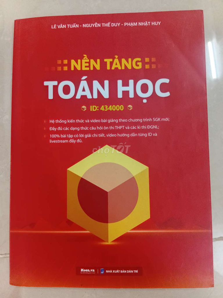 Sách Tổng ôn Toán học. Mua bán Sách tại Thị xã Điện Bàn Quảng Nam được đăng bởi Ngô Thị Thảo My hình 1