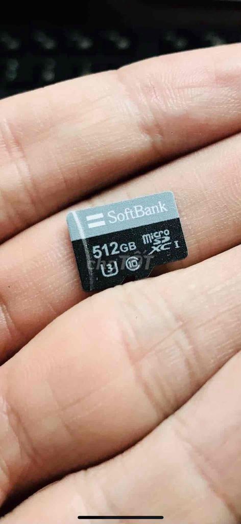 Thẻ nhớ MicroSD Softbank 512GB U3 V30 A2 Nhật Bản. Mua bán Phụ kiện (Màn hình, Chuột...) tại Quận 3 Tp Hồ Chí Minh được đăng bởi Sơn hình 1