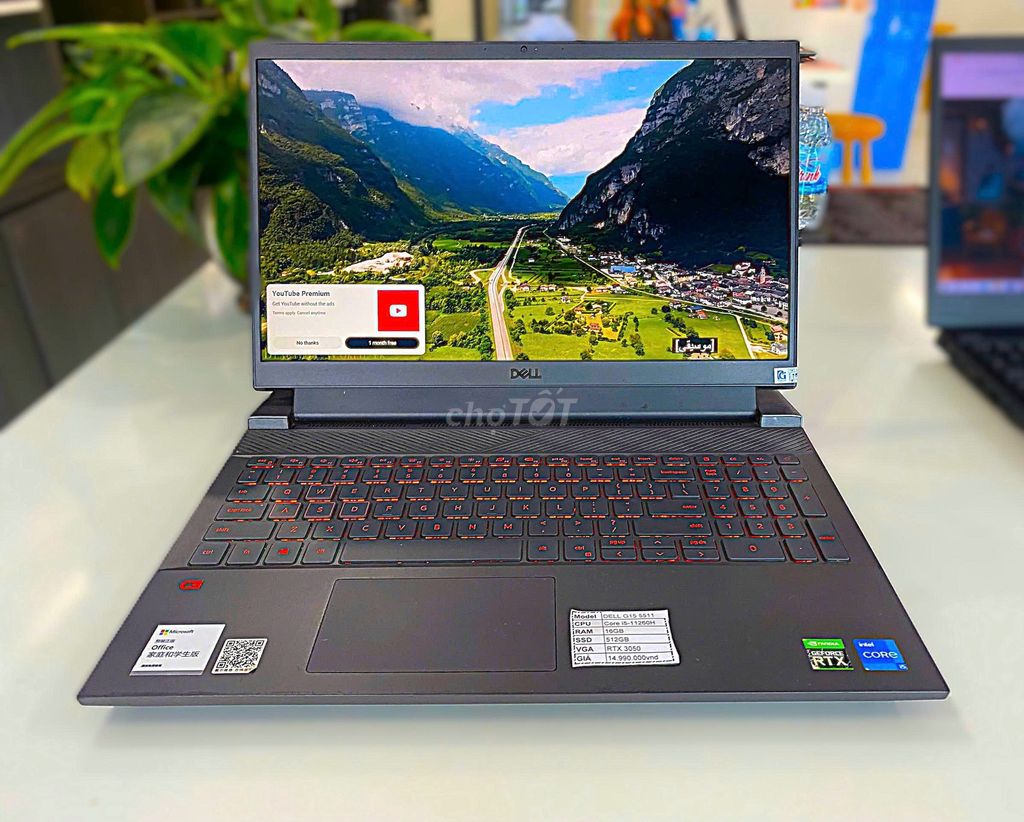 Dell G15 5511: i5-11260H, RTX 3050, 16GB GIÁ RẺ. Mua bán Laptop tại Quận Hải Châu Đà Nẵng được đăng bởi TTCenter 484 NÚI THÀNH hình 1