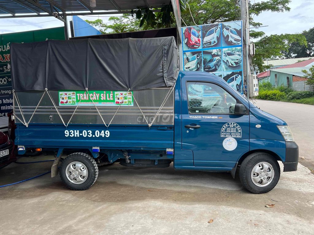 bán thaco towner 950kg sx 2022 thùng kèo bạt. Mua bán Xe tải, xe ben tại Thị xã Tân Uyên Bình Dương được đăng bởi Phuoc Thanh hình 3