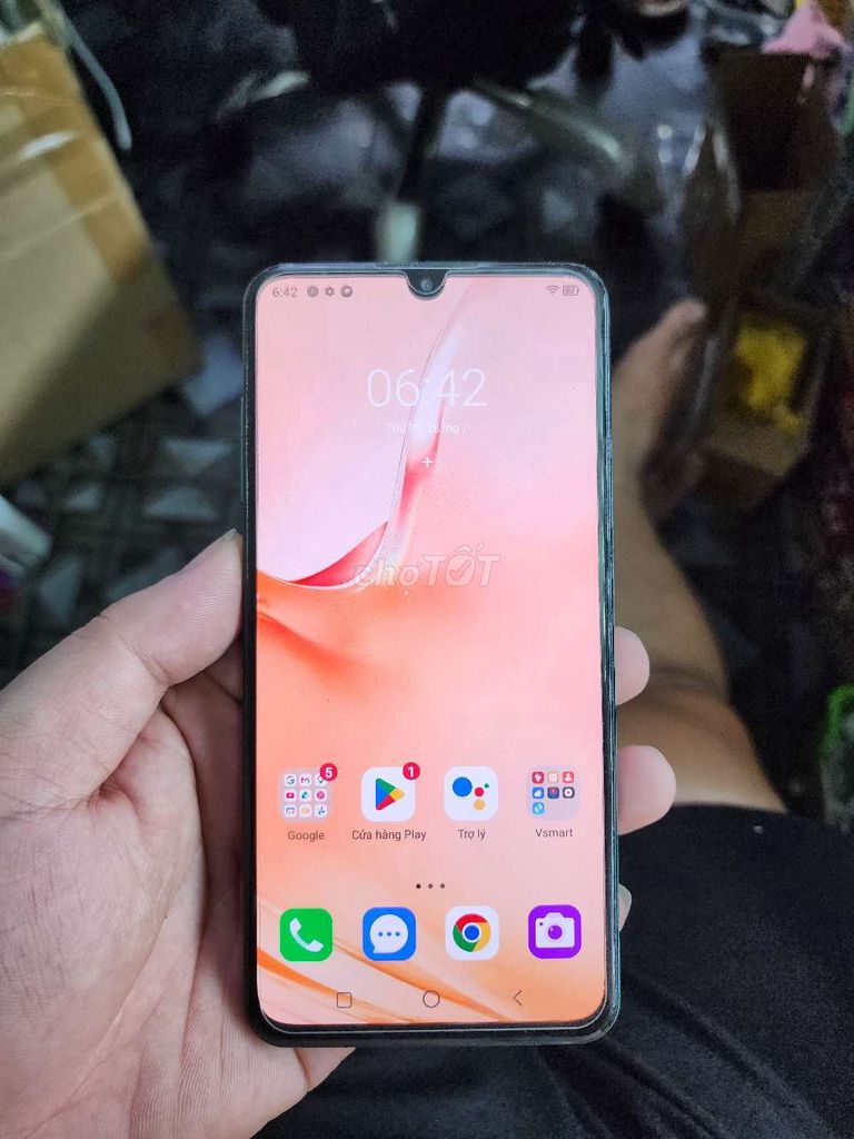 Vsmart Aris 8GB/128GB Xanh. Mua bán Điện thoại tại Thành phố Nam Định Nam Định được đăng bởi Thắng Nguyễn hình 1