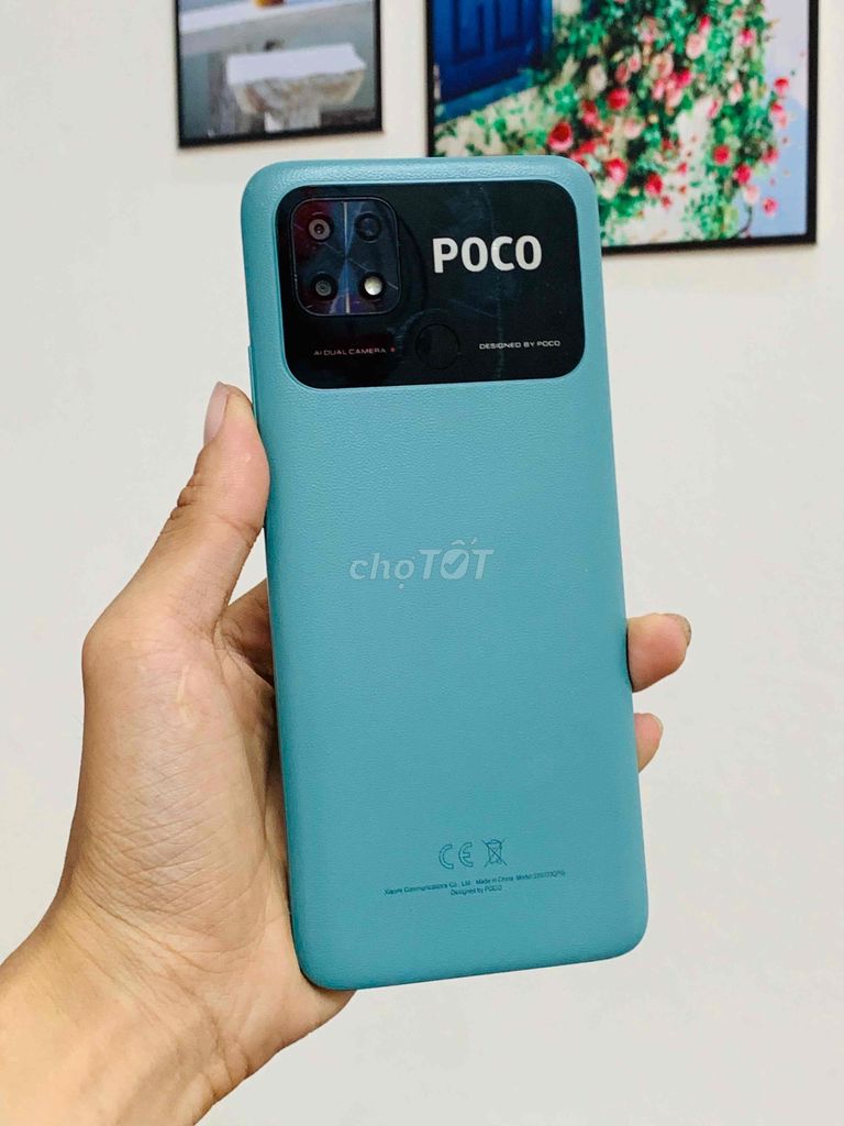 Poco C40 | Ram 4/64Gb | Pin 6000 | Hỗ Trợ Sạc Nhan