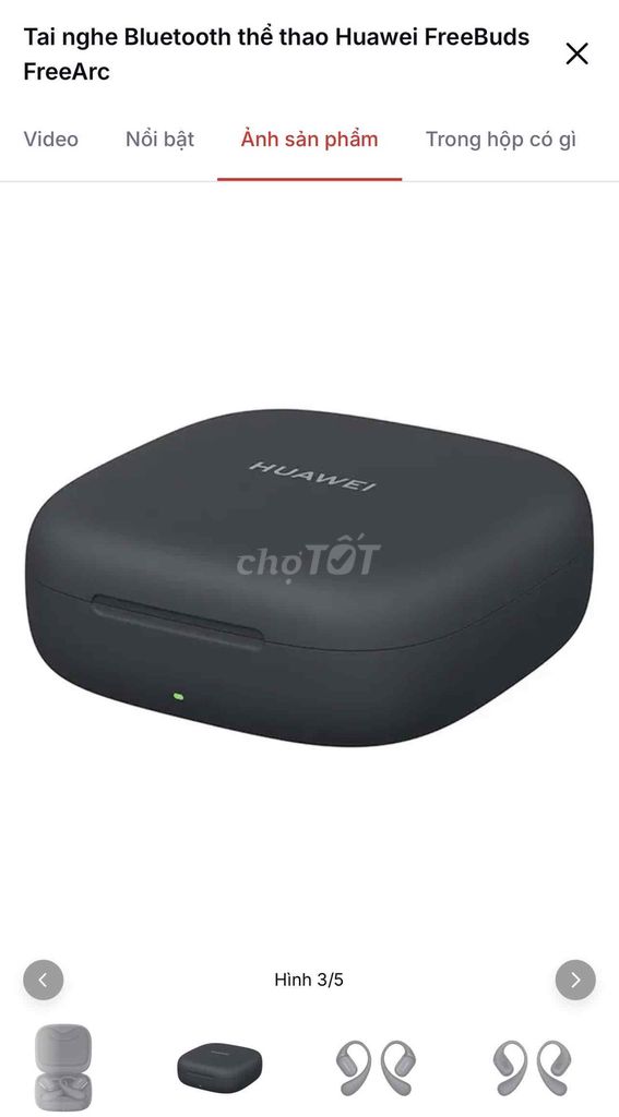 Tai nghe Bluetooth Huawei FreeBuds FreeArc Đen. Mua bán Tivi, Âm thanh tại Quận 10 Tp Hồ Chí Minh được đăng bởi Linh Tran hình 1