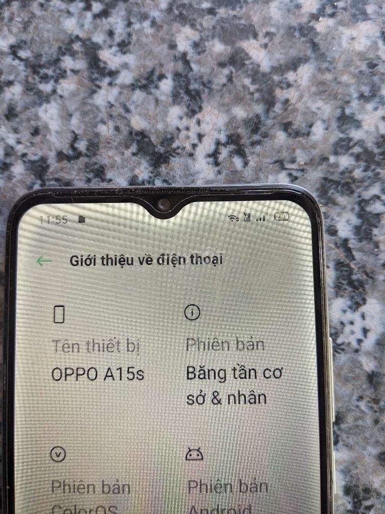 Oppo A15s chữa cháy