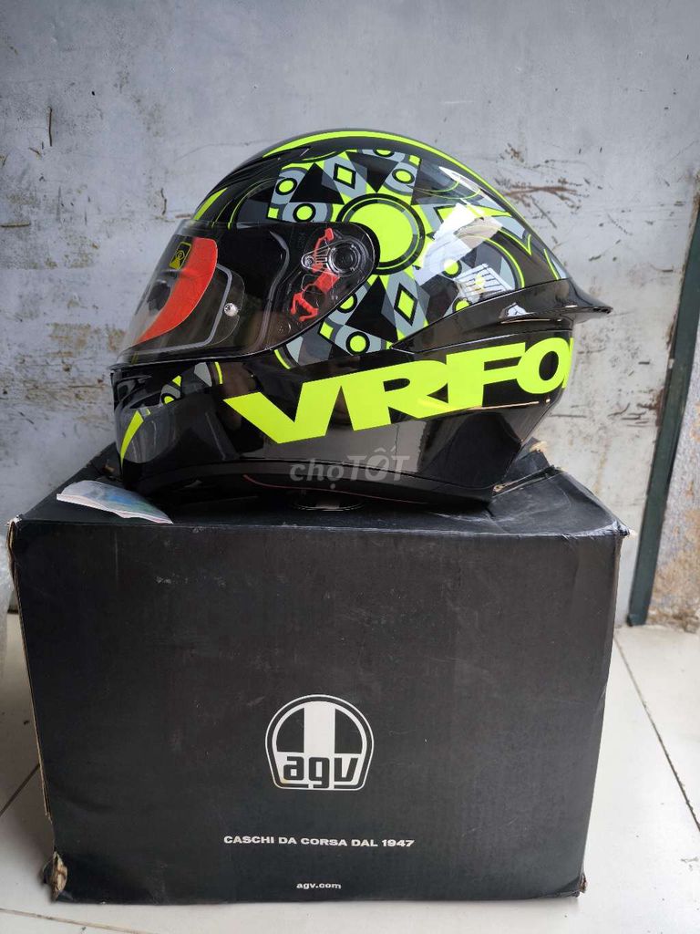 Nón agv k1 like new sẵn pinlock size M