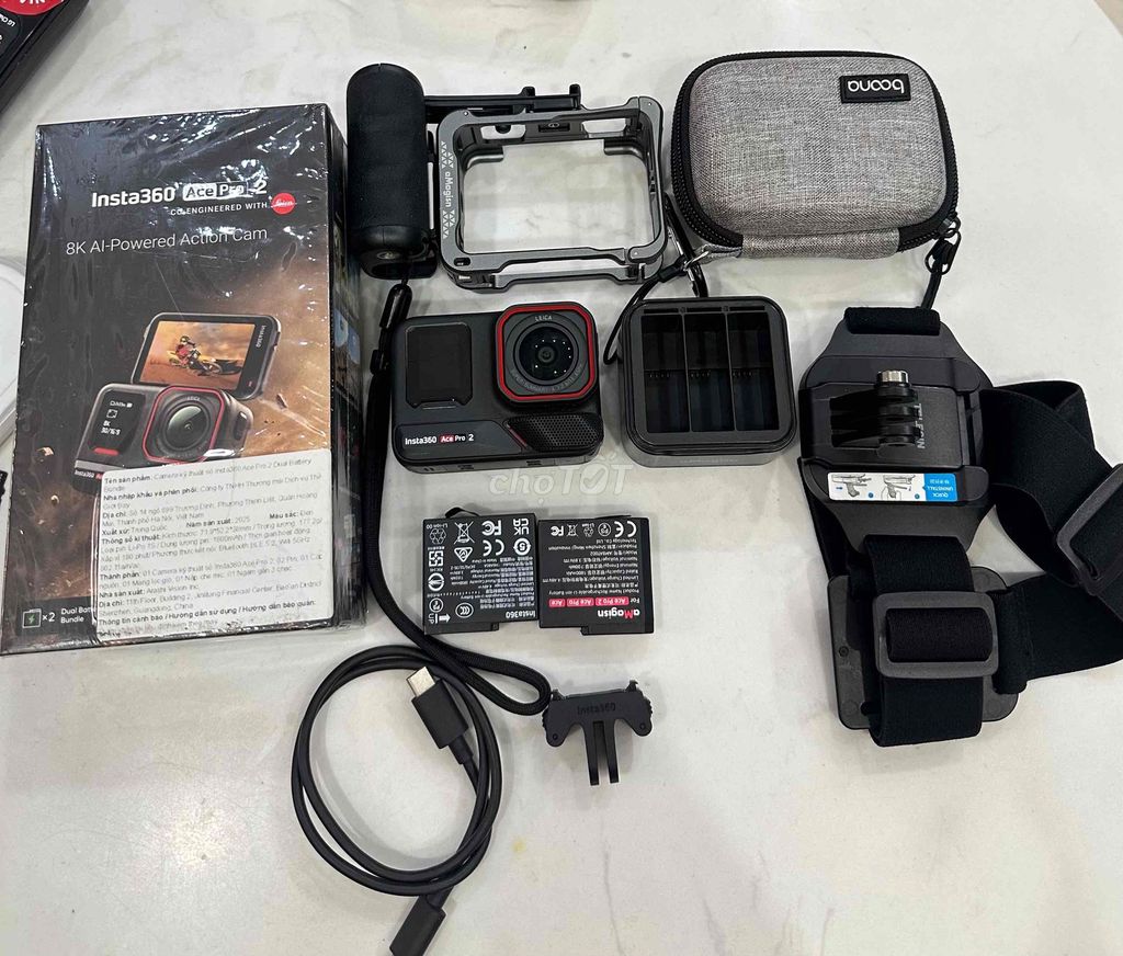 Combo Insta360 Ace Pro 2 like new. Mua bán Máy ảnh, Máy quay tại Quận Gò Vấp Tp Hồ Chí Minh được đăng bởi Than hình 1