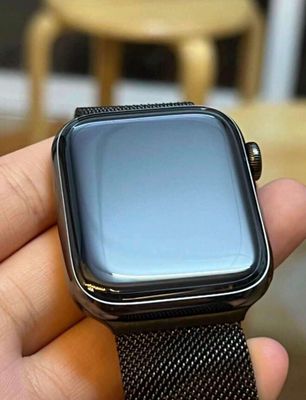 Apple watch sr 6 thép đen LTE sài được esim
