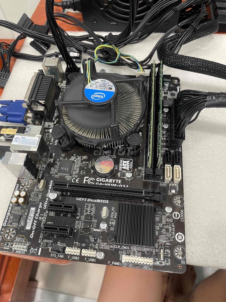 Combo main Gigabytes H81, cpu intel i3 4160, ram 8. Mua bán Linh kiện (RAM, Card...) tại Thành phố Nha Trang Khánh Hòa được đăng bởi Võ Triều Đại hình 1