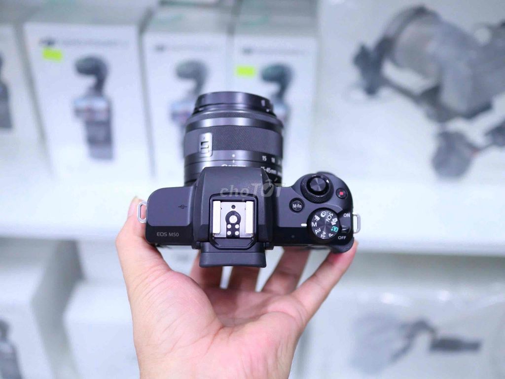Máy ảnh Canon M50 Mark II 15-45stm Đen. Mua bán Máy ảnh, Máy quay tại Thành phố Thủ Dầu Một Bình Dương được đăng bởi Chinh Lee hình 1