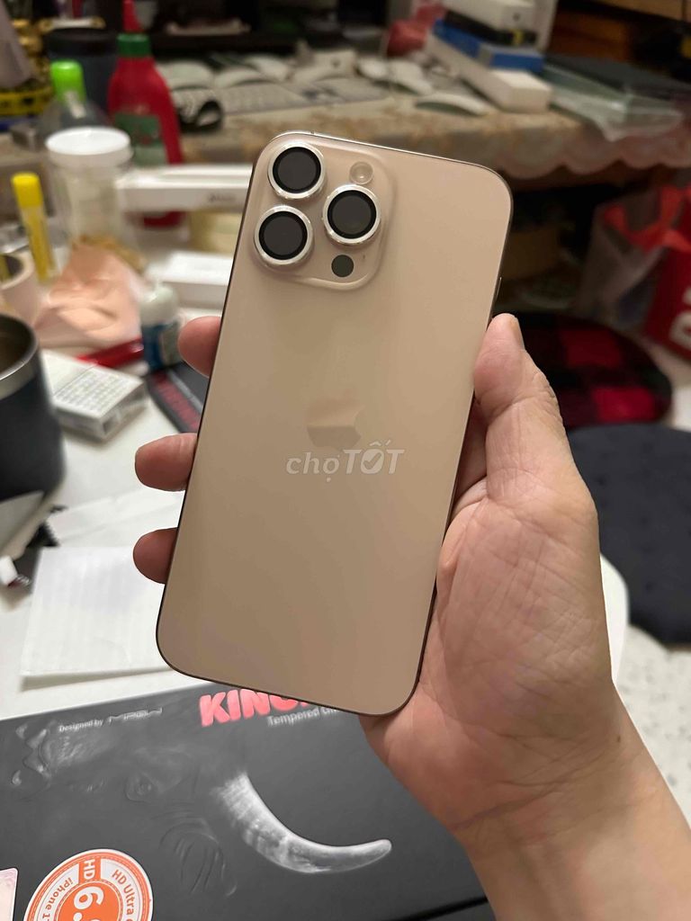 iPhone 16Promax 2sim vật lí sạc ít giá tốt. Mua bán Điện thoại tại Quận 4 Tp Hồ Chí Minh được đăng bởi Phạm Duy Luân hình 1