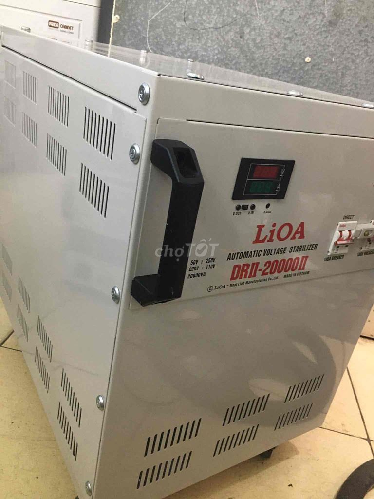 Ổn áp Lioa DRII-20000II. Mua bán Đồ chuyên dụng, Giống nuôi trồng tại Quận Long Biên Hà Nội được đăng bởi Quang Đạt hình 1
