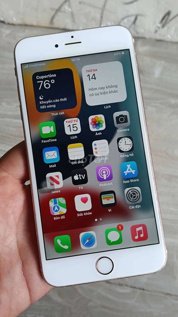 Apple iPhone 6 Plus 16GB Hồng Đã sử dụng. Mua bán Điện thoại tại Thị xã Từ Sơn Bắc Ninh được đăng bởi Thiên lương hình 1