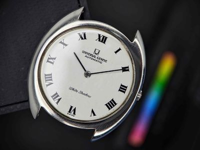 Universal White Shadow caliber  2-66 mặt men. Mua bán Đồng hồ tại Quận Gò Vấp Tp Hồ Chí Minh được đăng bởi Nguyễn Triệu Đức