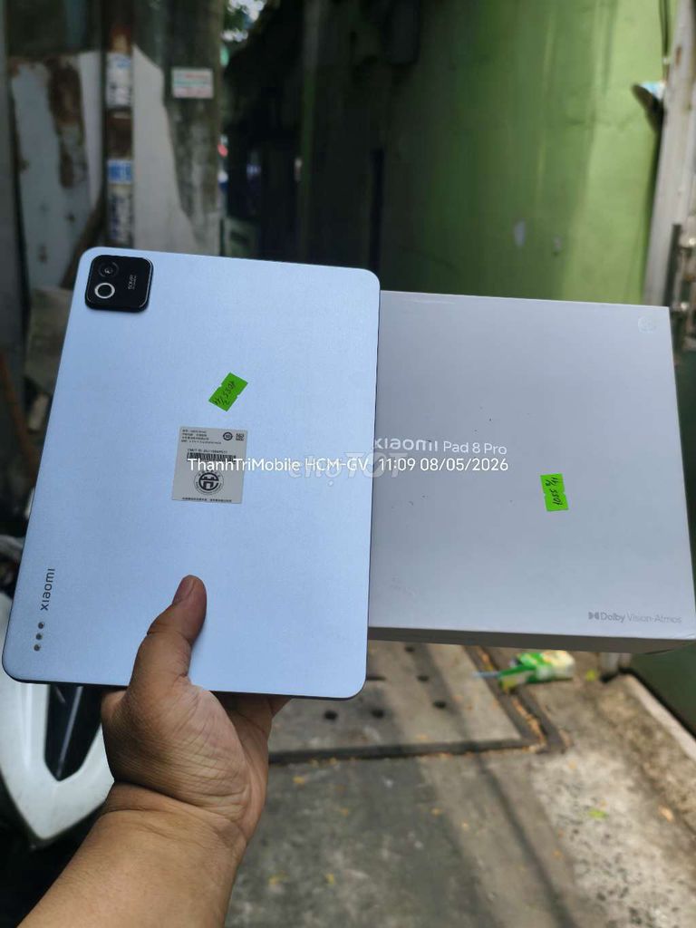 Xiaomi Pad 8 Pro Xanh 8/256 fullbox ROM gốc. Mua bán Máy tính bảng tại Quận Gò Vấp Tp Hồ Chí Minh được đăng bởi Thanh Tri hình 1