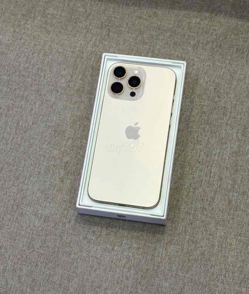 iphone 16promax 256gb vàng vn/a pin90 zin áp suất. Mua bán Điện thoại tại Quận 3 Tp Hồ Chí Minh được đăng bởi Nam Á Mobile hình 1