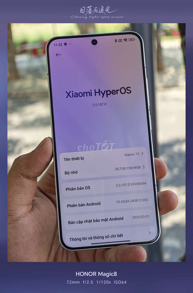 Xiaomi 15 Q.tế 12/256Gb. Mua bán Điện thoại tại Thành phố Buôn Ma Thuột Đắk Lắk được đăng bởi Thanh Tùng hình 1
