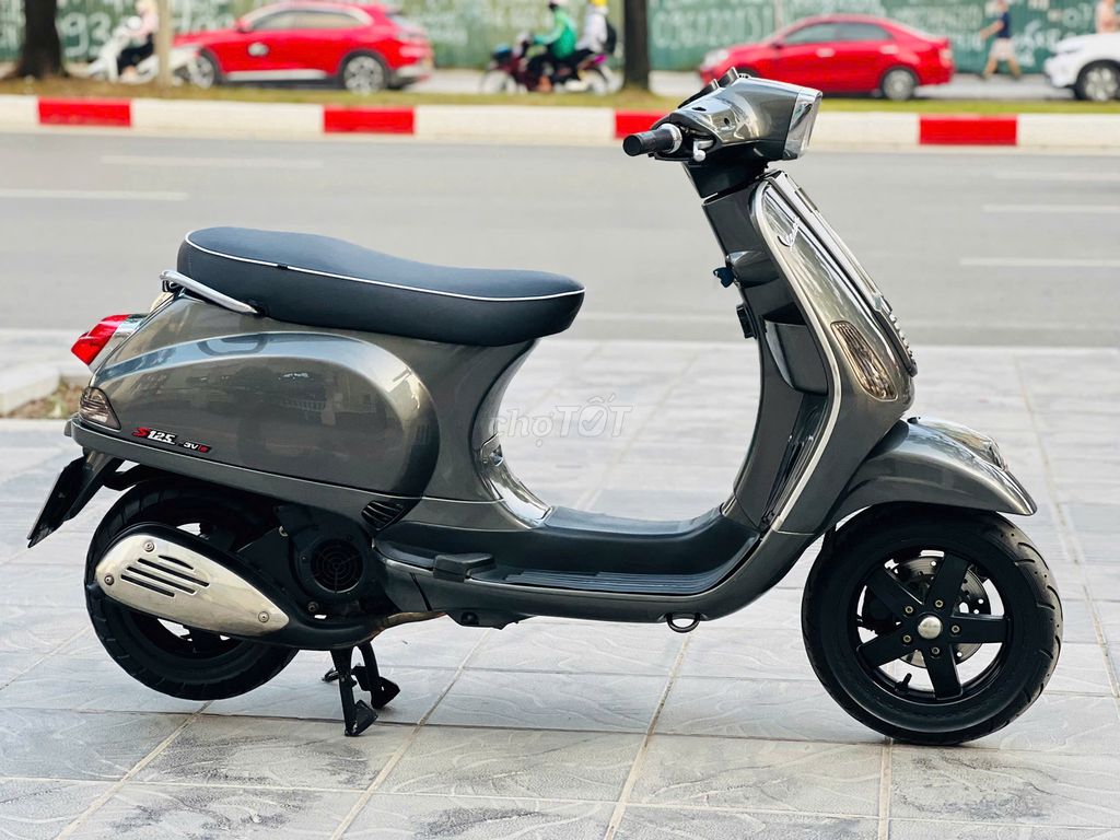 VESPA 125S 125IE  XÁM NGUYÊN CHÍNH CHỦ BIỂN 29. Mua bán Xe máy tại Quận Cầu Giấy Hà Nội được đăng bởi TUẤN MINH hình 6
