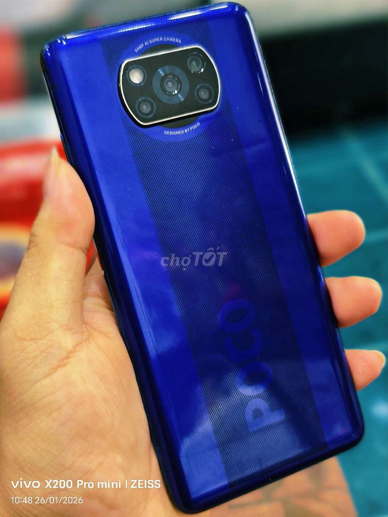 Xiaomi Poco X3 NFC 128GB Xanh. Mua bán Điện thoại tại Quận Tân Bình Tp Hồ Chí Minh được đăng bởi Táo Bán Lổ hình 1