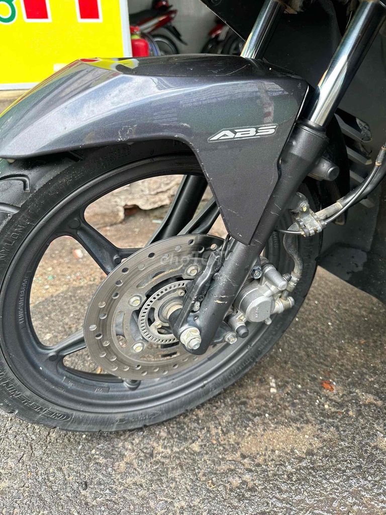 Основной держатель Honda Air Blade 150 ABS, серый, серебристый