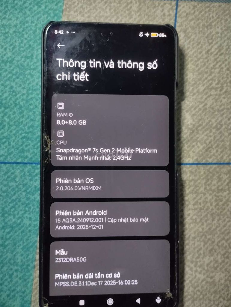 Xiaomi Redmi Note 13 Pro 5G 256GB. Mua bán Điện thoại tại Quận Tân Phú Tp Hồ Chí Minh được đăng bởi AHBAODEP hình 1