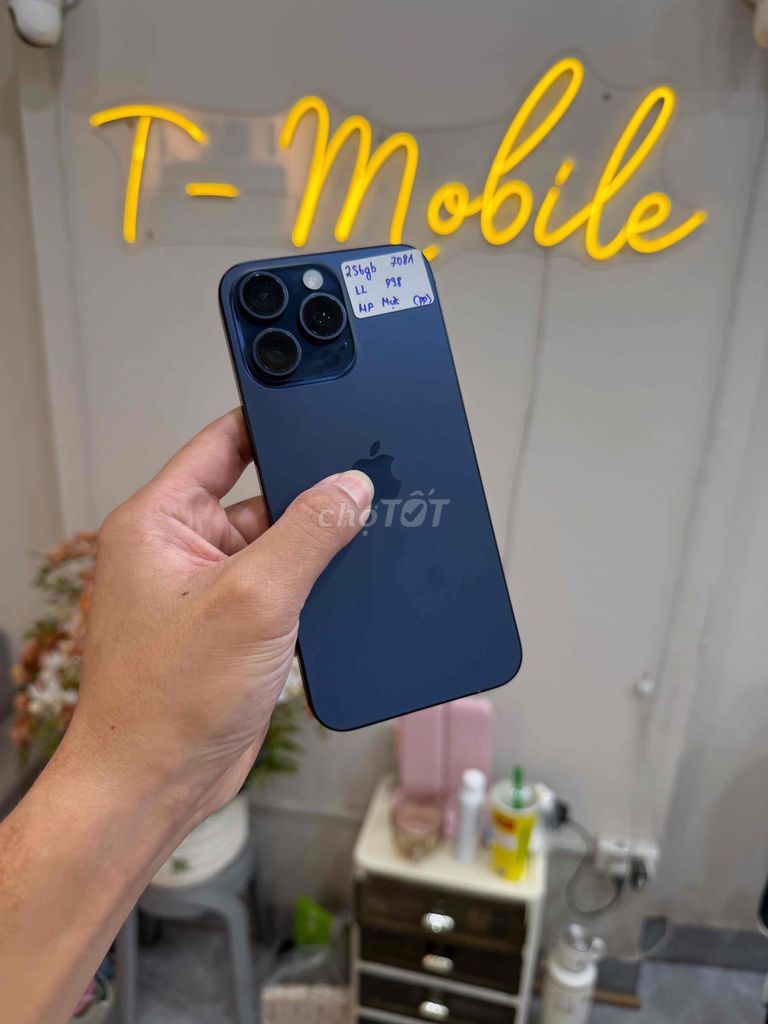 15 Promax 256Gb Quốc Tế ko face id màn mực. Mua bán Điện thoại tại Quận Thanh Xuân Hà Nội được đăng bởi Ngô Tráng T Mobile hình 1
