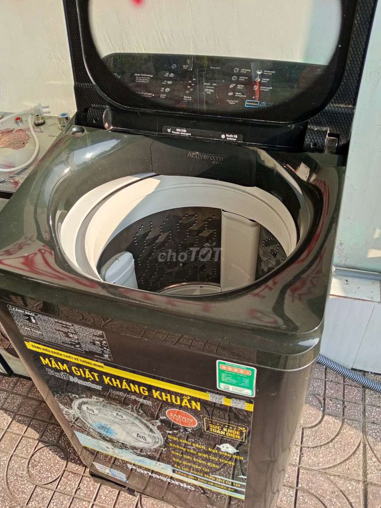 Máy giặt Panasonic 9kg Đen. Mua bán Máy giặt tại Thị xã Bến Cát Bình Dương được đăng bởi Huynhcongden hình 1