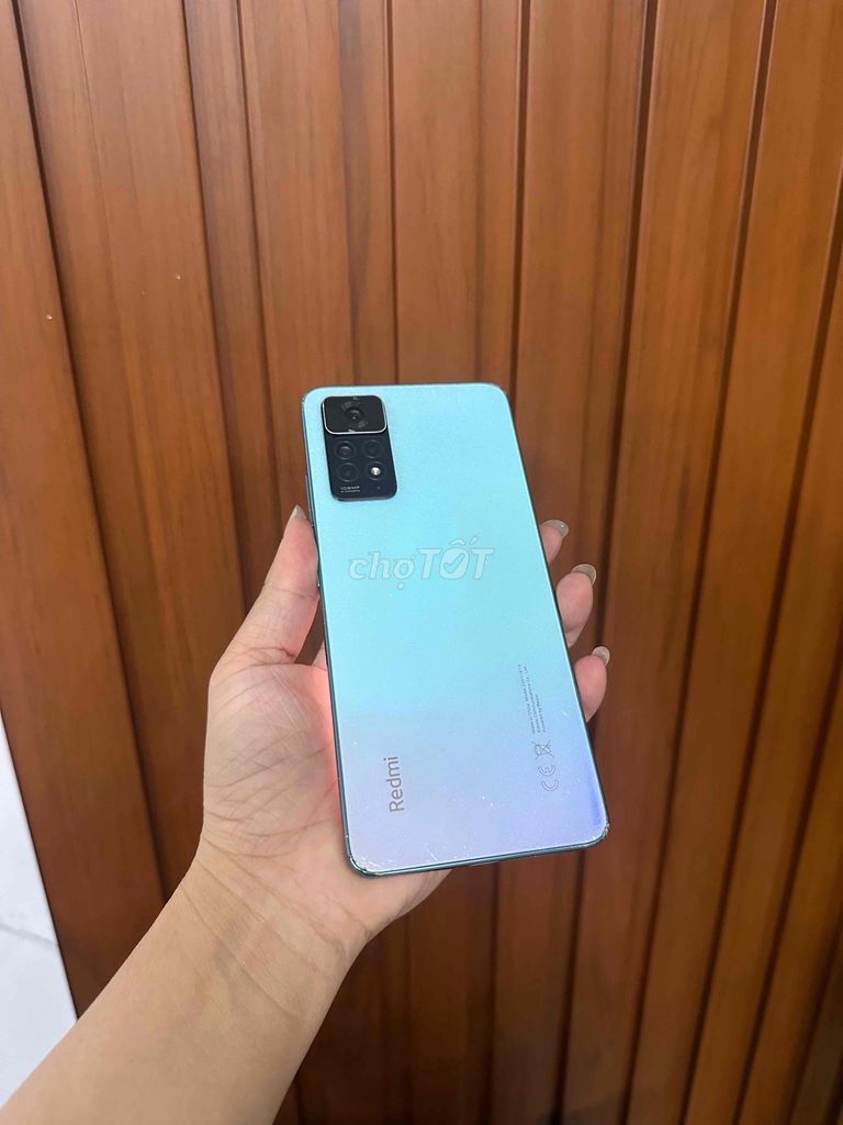 xiaomi note 11pro ram8/128 pin5000 màn amoled,xanh