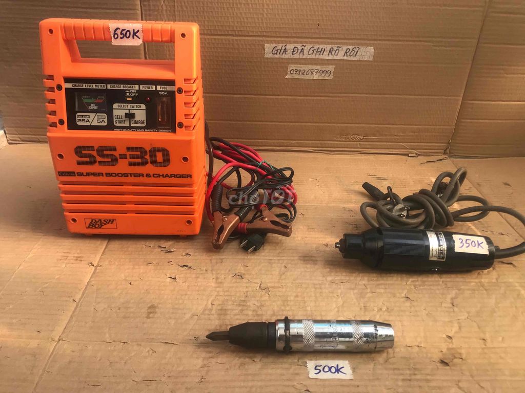 Sạc ắc quy Dash Boy, mài khuôn, vít đóng tự động. Mua bán Đồ chuyên dụng, Giống nuôi trồng tại Quận Bình Tân Tp Hồ Chí Minh được đăng bởi LINH  hình 1